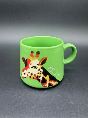 Opalhouse Lime Green Giraffe Accent Mug